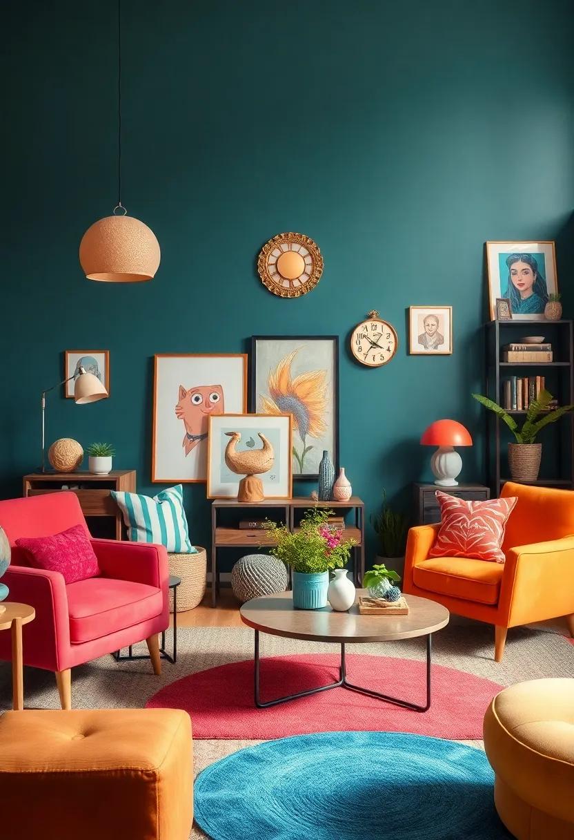 Aesthetic layers: Balancing Bold and Subtle Accents for ​Complex Visual Appeal