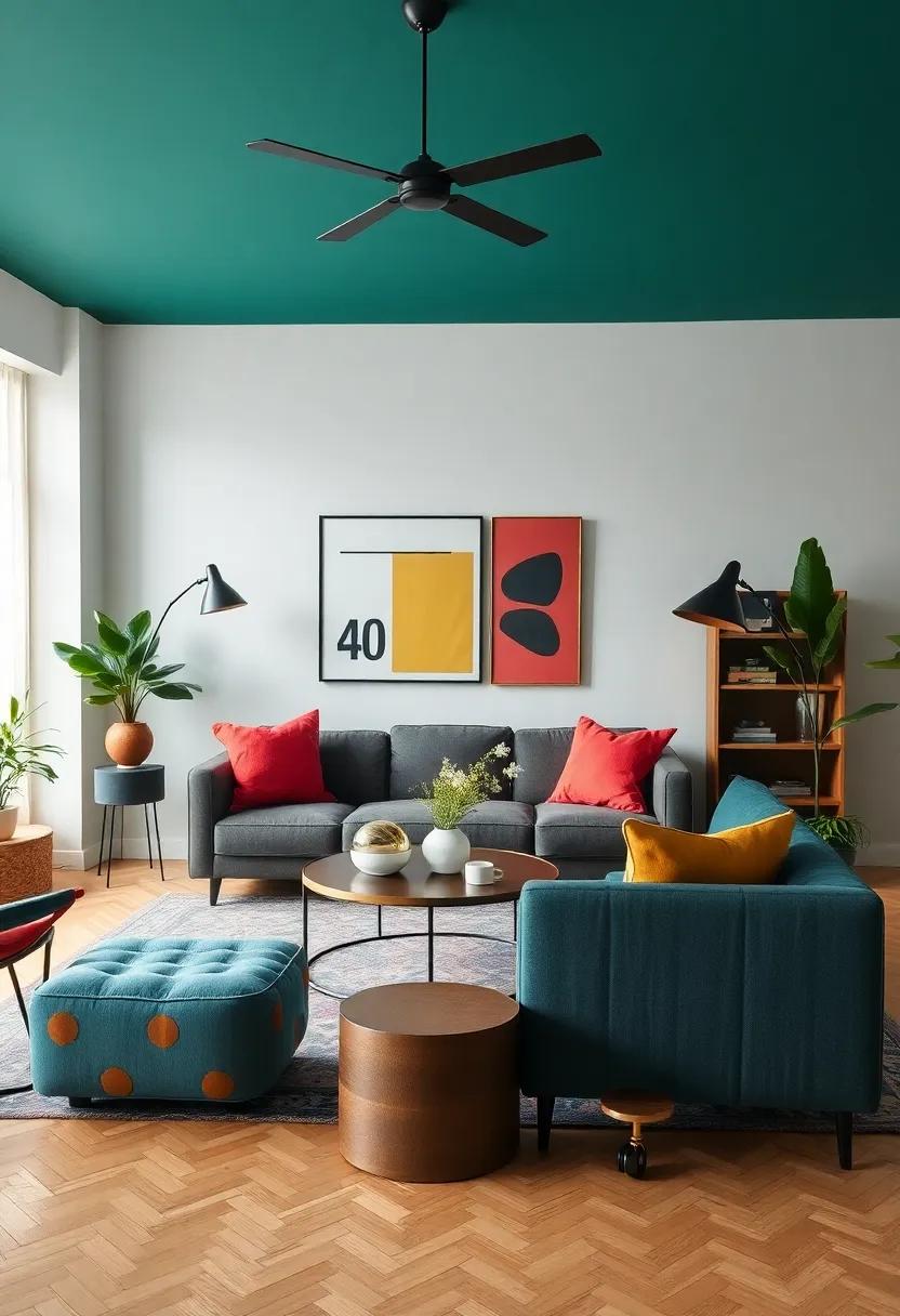 Crafting Contrast: The Role of darker‍ Shades⁣ in⁤ an Eclectic Room