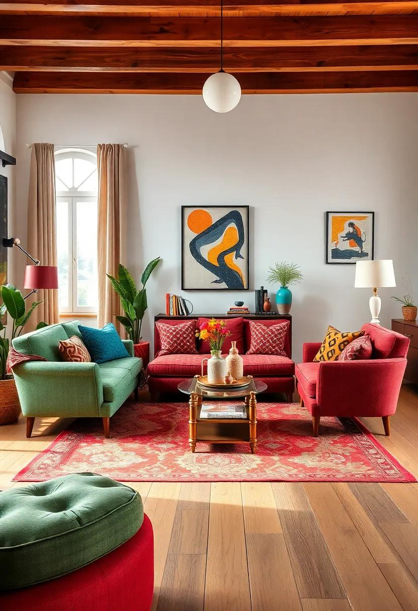 Furniture​ Fusion: Mixing Styles​ and Eras for an Eclectic Charm