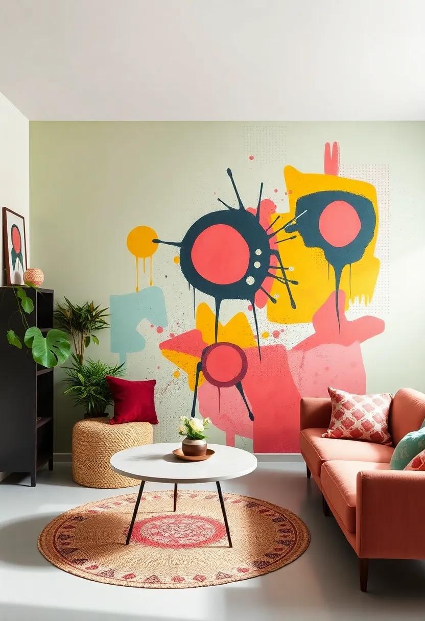Bold Statement Walls: Making a Splash with ‍Artistic Murals and Paint