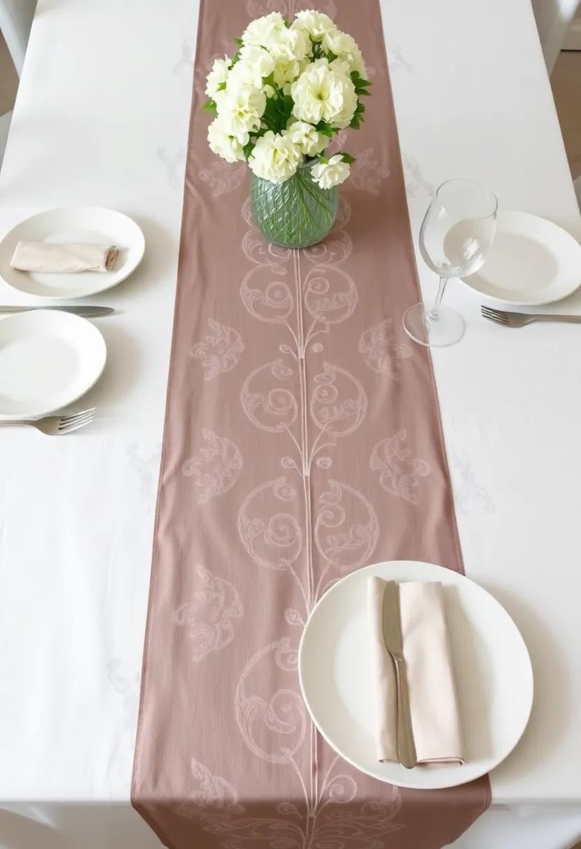 Custom Creations: Design custom fabric runners printed with ‌personal messages or family ⁢names, adding a ⁤unique⁣ touch to your special occasions