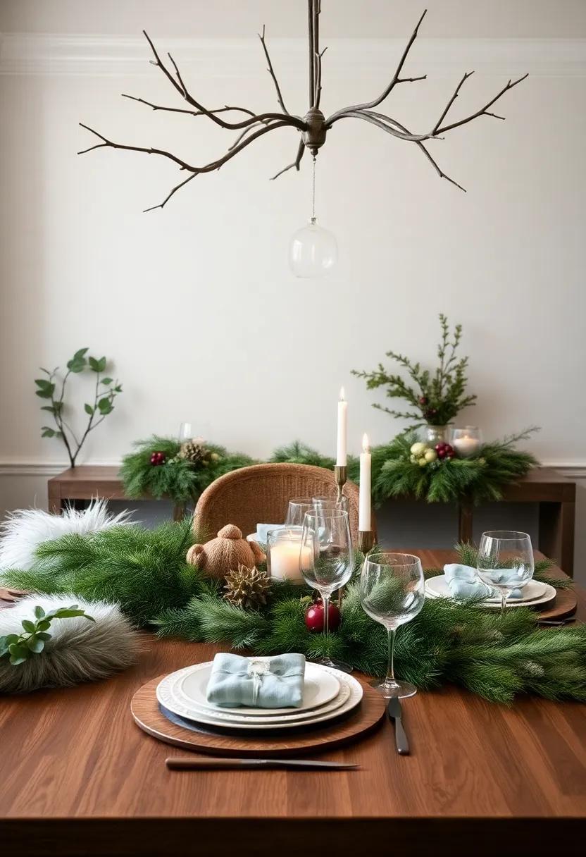 Festive Forest: Create ⁣an enchanting woodland theme‌ with faux ‍fur, tree branches, and woodland creature⁢ accents ⁢to ⁢immerse your guests in nature's magic