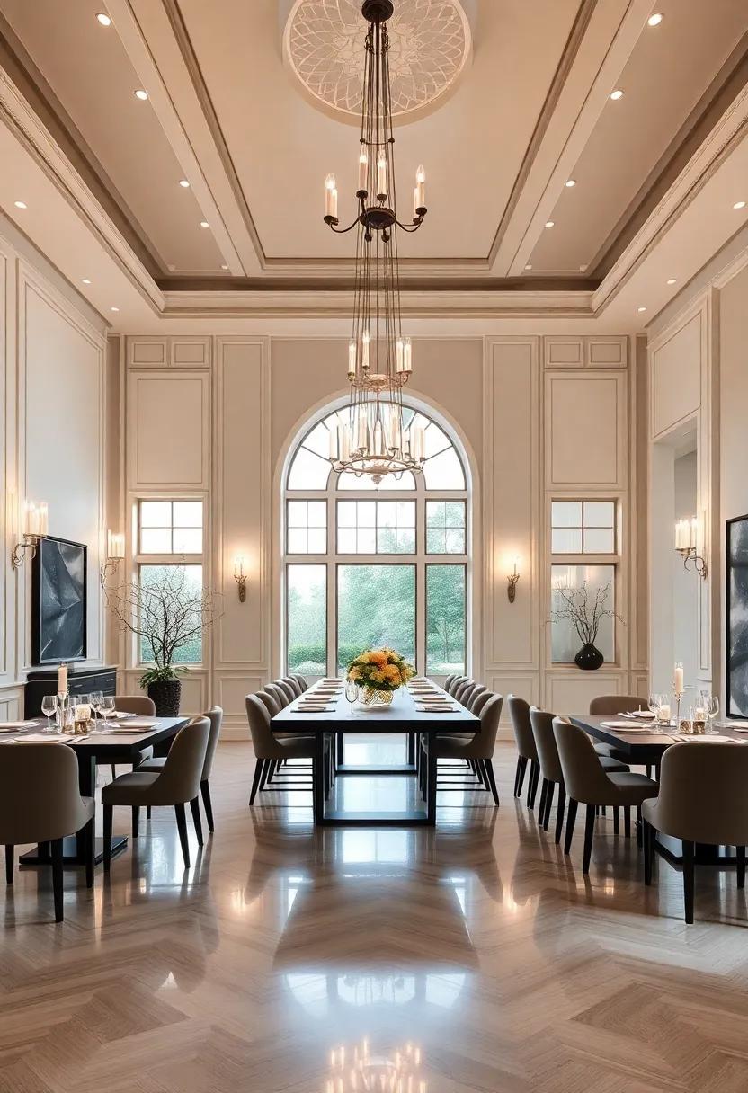 The ⁢Dance of‌ Light: How Statement Fixtures⁢ Transform ⁢Ambiance in⁤ Dining Spaces