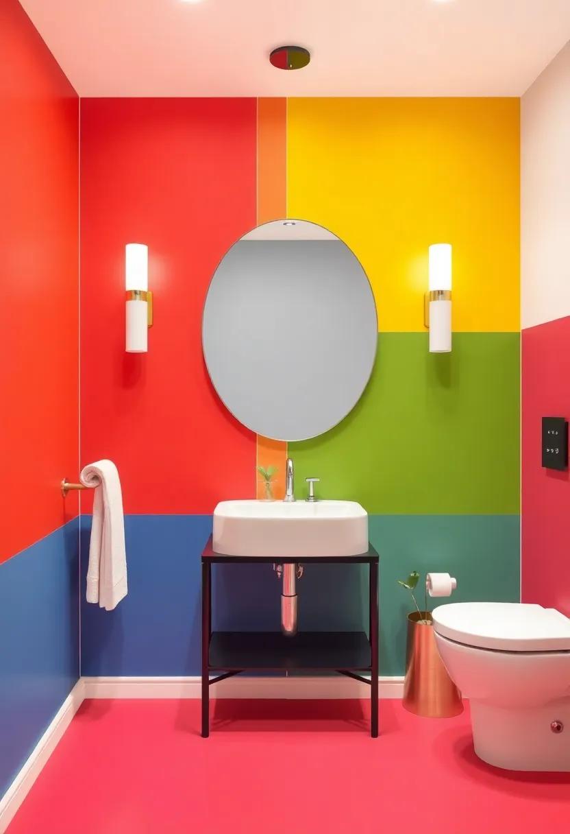 Bright and Bold Color Blocks: ⁣Layer different​ color blocks in your wallpaper choice,which can⁢ add energy and vibrance to ⁣the overall ambiance