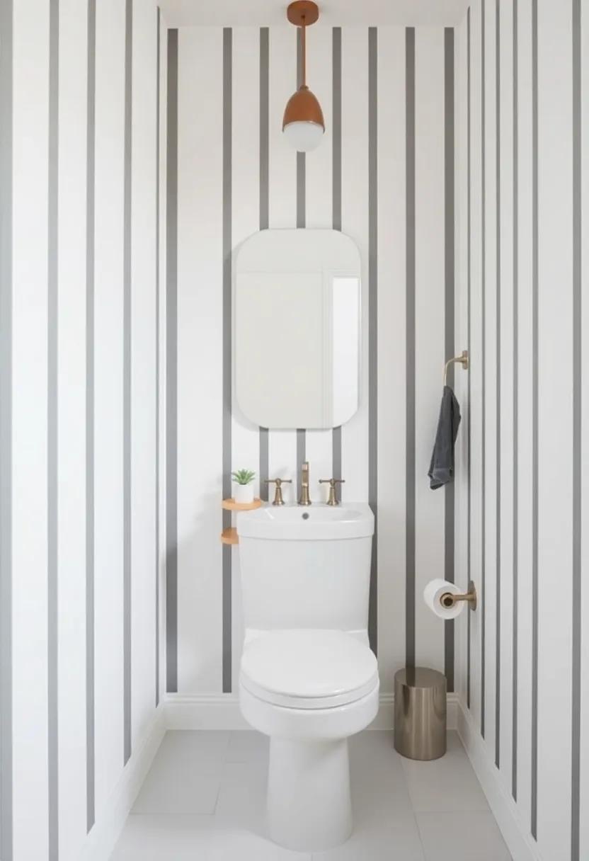 Subtle Stripes ​for a Minimalist Touch: vertical or ‍horizontal stripes can elongate the space or add width, all while keeping the look clean and contemporary