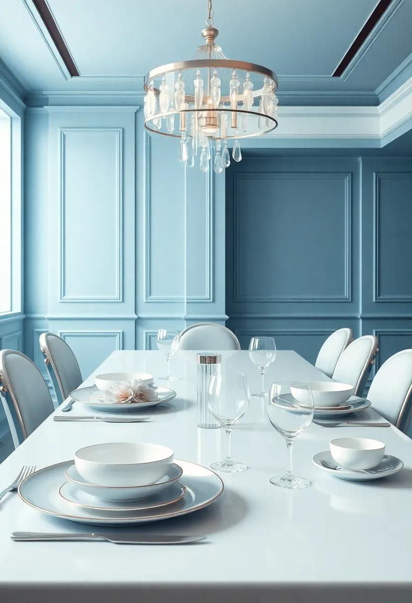 Showcase‍ of ‌Premium Dinnerware Elevated⁢ by silver Accents