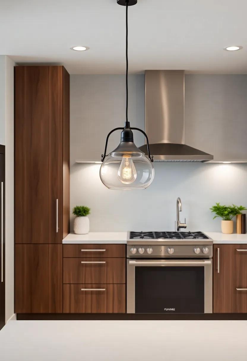 Fanimation’s Studio Collection Kettle Pendant: This⁣ unique⁣ kettle-style ​pendant brings​ a whimsical yet high-end ​touch ​to the ⁤kitchen, making it a ⁢conversation starter among guests