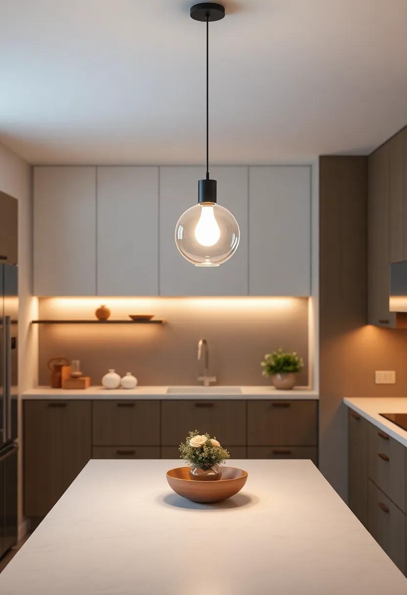 Progress Lighting’s True Collection Pendant: This sleek, contemporary pendant collection ‌offers customizable ​options that⁢ add ⁢a bespoke touch to ‍your kitchen ambiance