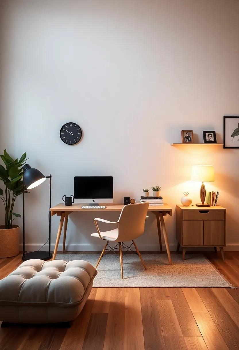 Layer Lighting: Combine ‌different‍ light sources, including floor ⁤lamps, desk lamps, and⁢ fairy lights,​ to create a warm and inviting⁤ ambiance