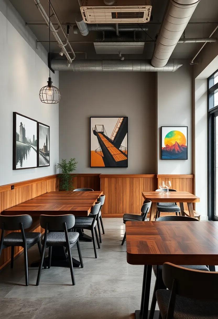 Artistic Expressions:‌ Infusing Industrial ‌Aesthetics with Local Artwork