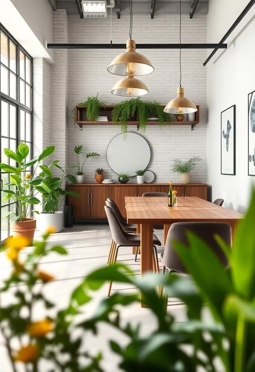 Dining ‍with⁣ Nature: ⁣Bringing the ‌Outdoors In with Greenery and Plants