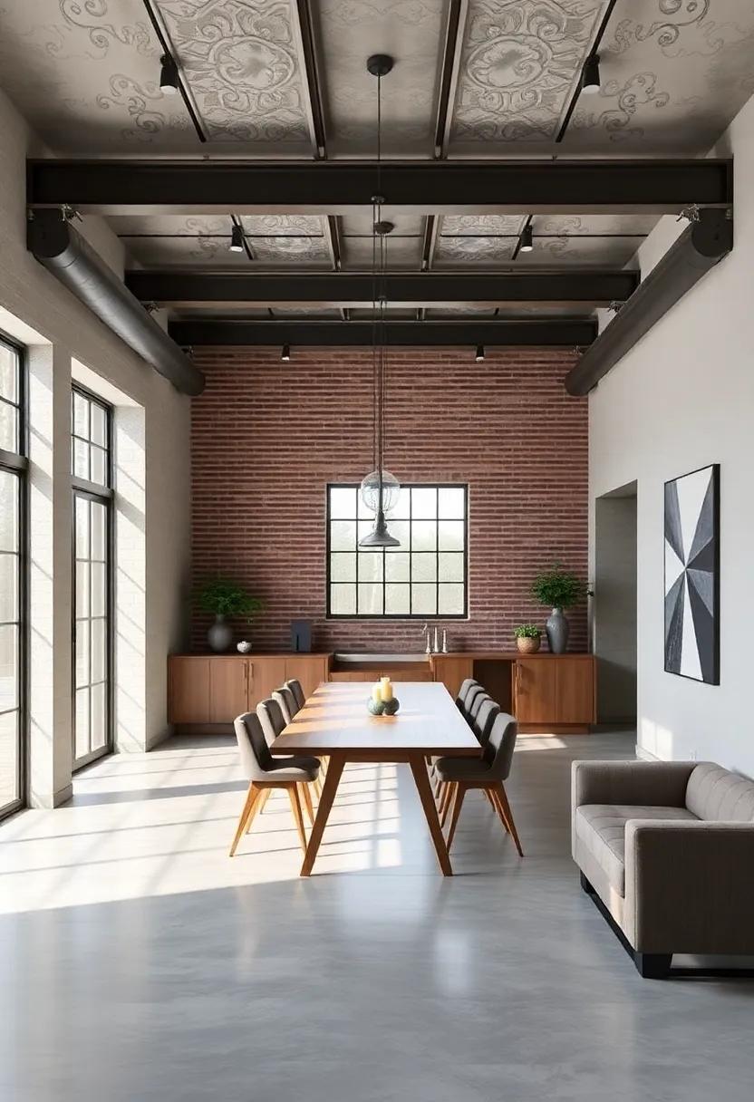 Open ‍Layouts: ⁤The Greatness of Space in⁢ Industrial Dining​ Room⁣ Design