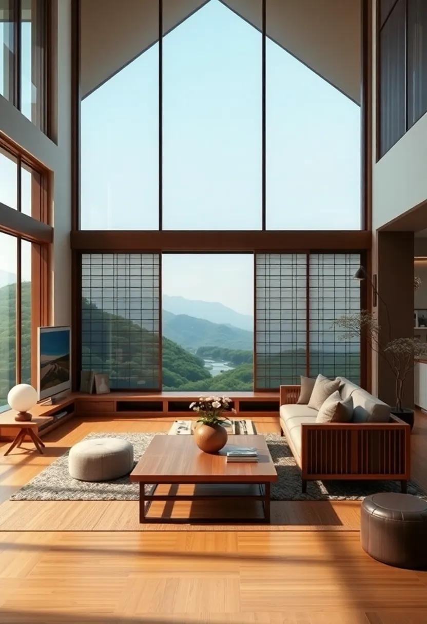 Art and Nature unite: incorporating Landscape Views into⁢ Living Room‌ Designs