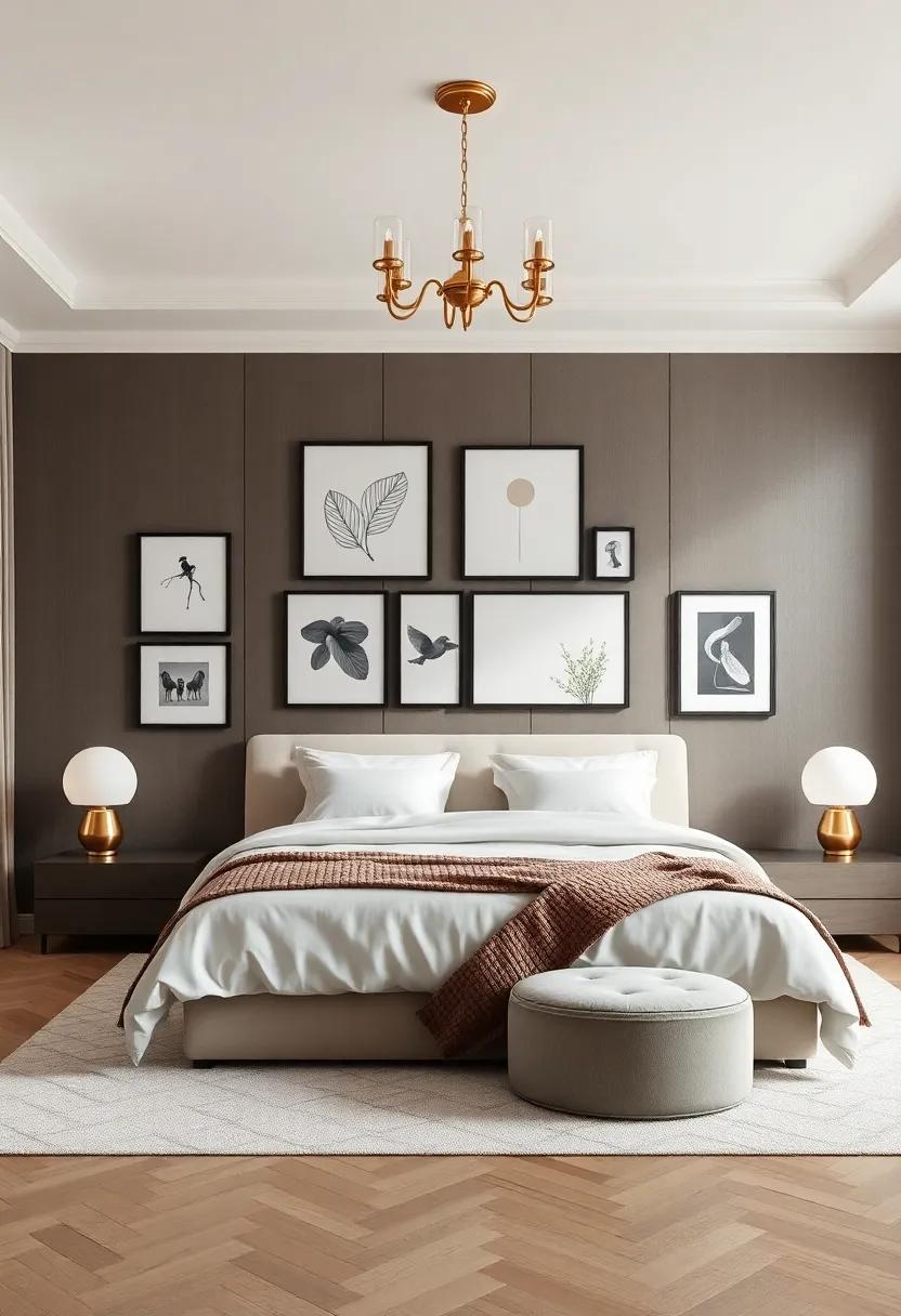 Curating⁣ a Gallery ⁣Wall: Showcasing Personal Art that Resonates with Your Soul