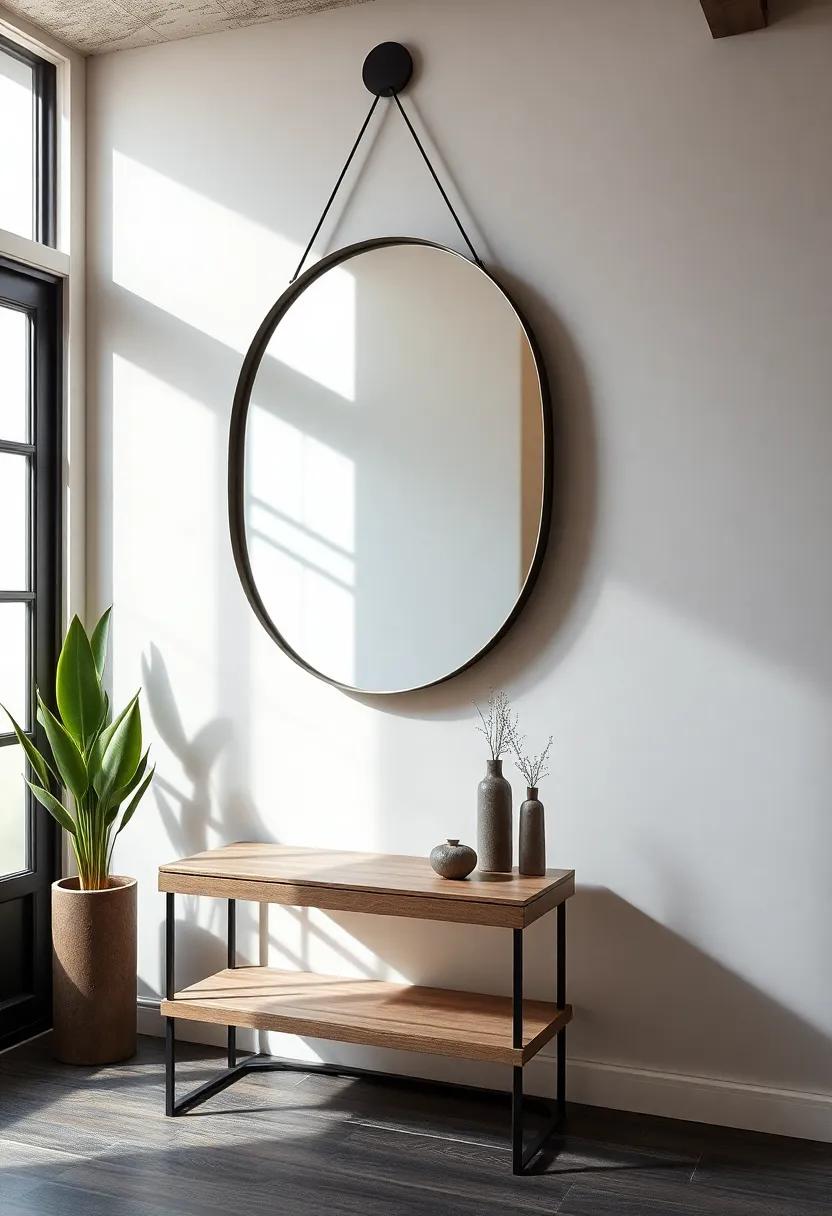 Artistic Mirrors That Make ⁤A ⁣Statement While Enhancing Natural Light