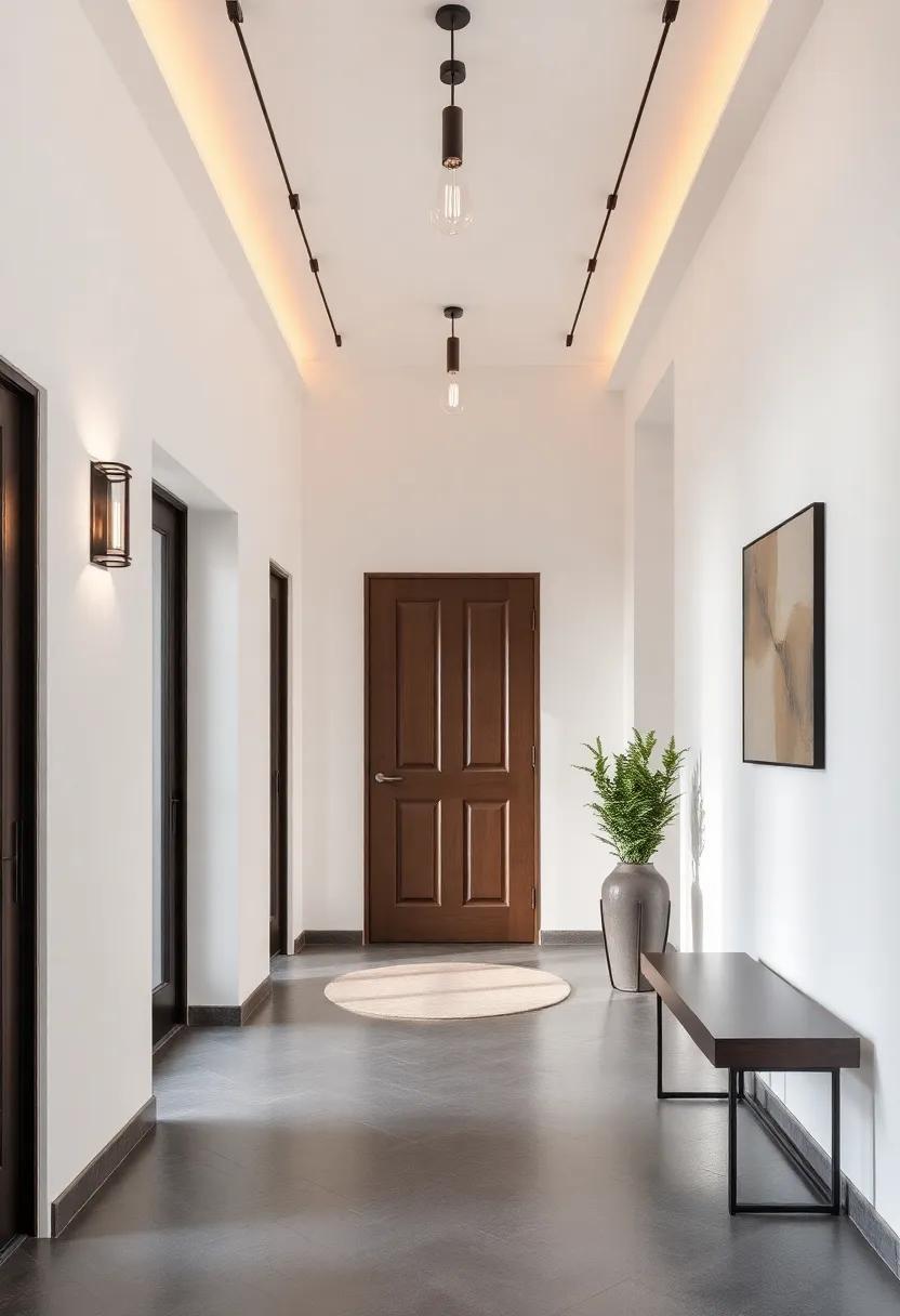 Cohesive Lighting Designs That Create Warmth In Your‌ Entryway
