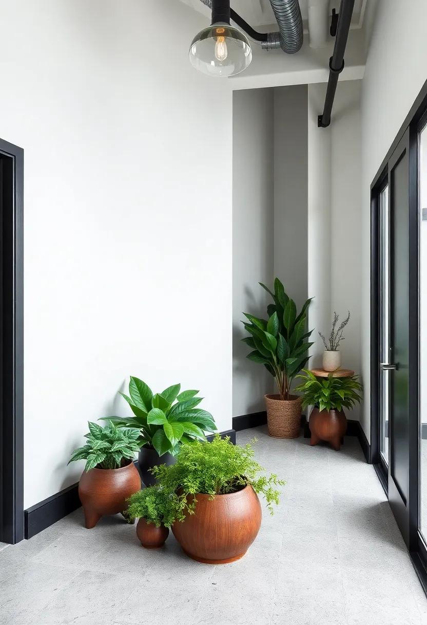 Incorporating Greenery Into‍ Industrial Themes For A fresh Touch
