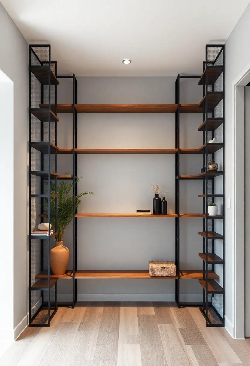 Innovative Use Of Shelving⁣ To Showcase style ⁣And Practicality