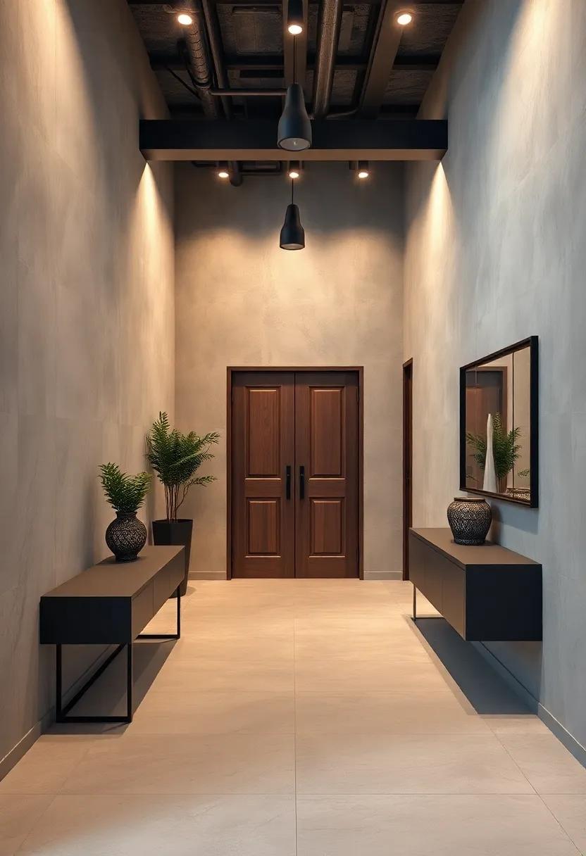 Inviting‌ Textures That Embrace Warmth And Luxury In Entryway⁣ Design