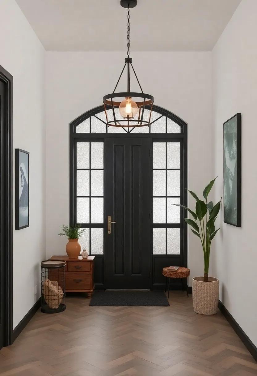 Merging‌ Vintage And Contemporary Styles For A Unique‍ Entryway ⁤Statement