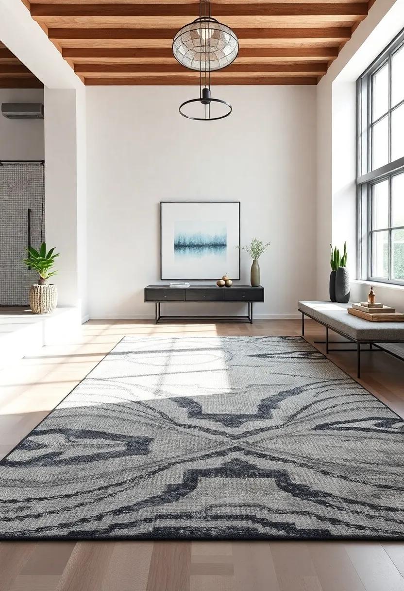 Sophisticated Area Rugs That Tie Together Your ⁤Industrial ‌Design Vision