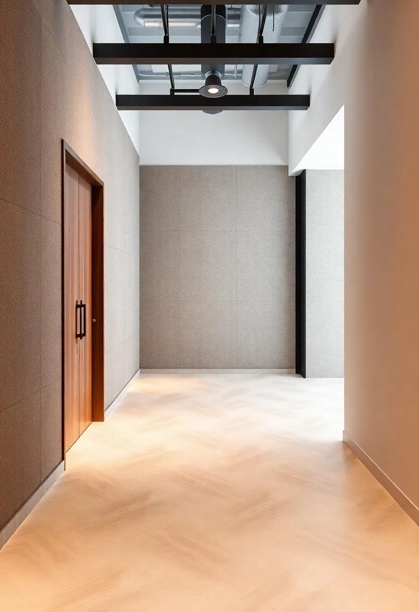 Textured walls And ⁣Floor Finishes That Add Depth To Your Entryway Design