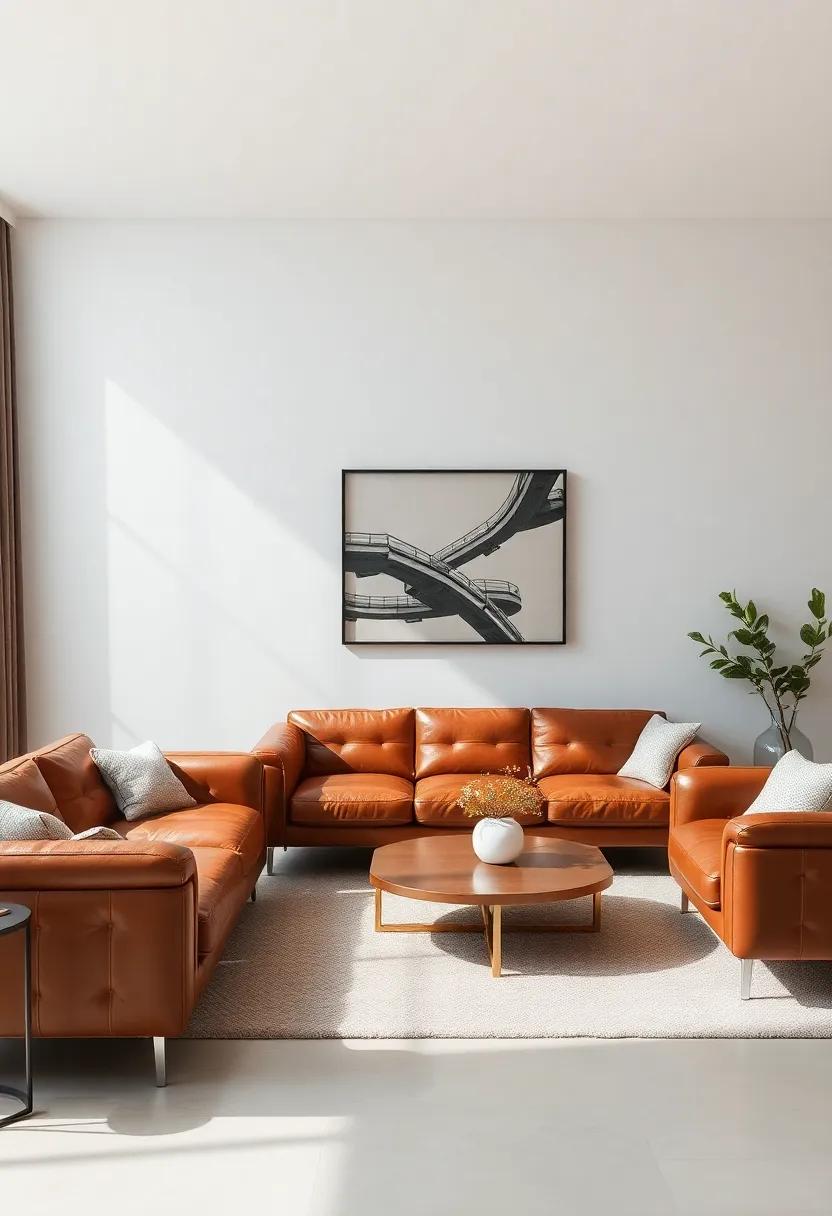 Creating Comfort Zones: The Inviting ⁣Warmth of⁢ Leather​ Seating ⁤Arrangements
