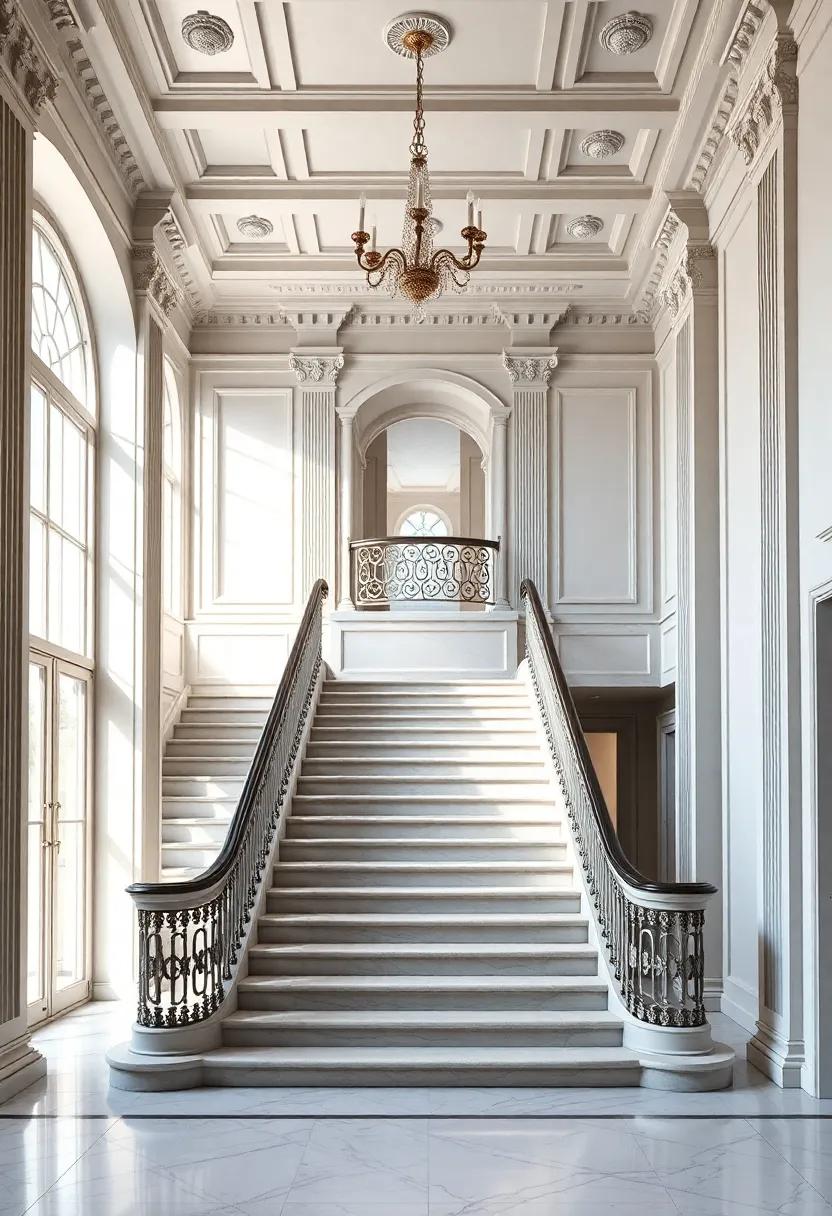 Majestic ‍Staircases: the Iconic Centerpieces of Neoclassical​ Homes