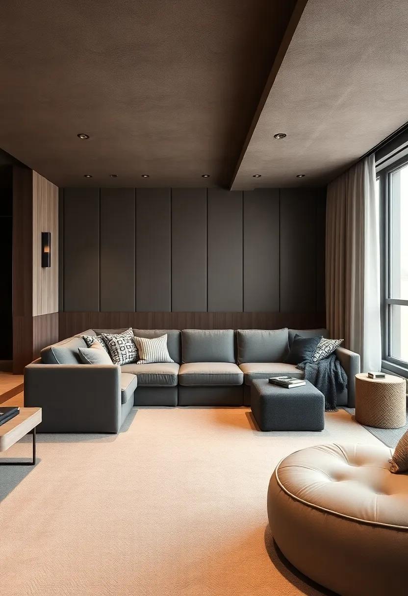 Layered Textures: Use a mix of fabrics and materials in your textile choices to create visual interest and​ cozy layers ⁢within the theater space