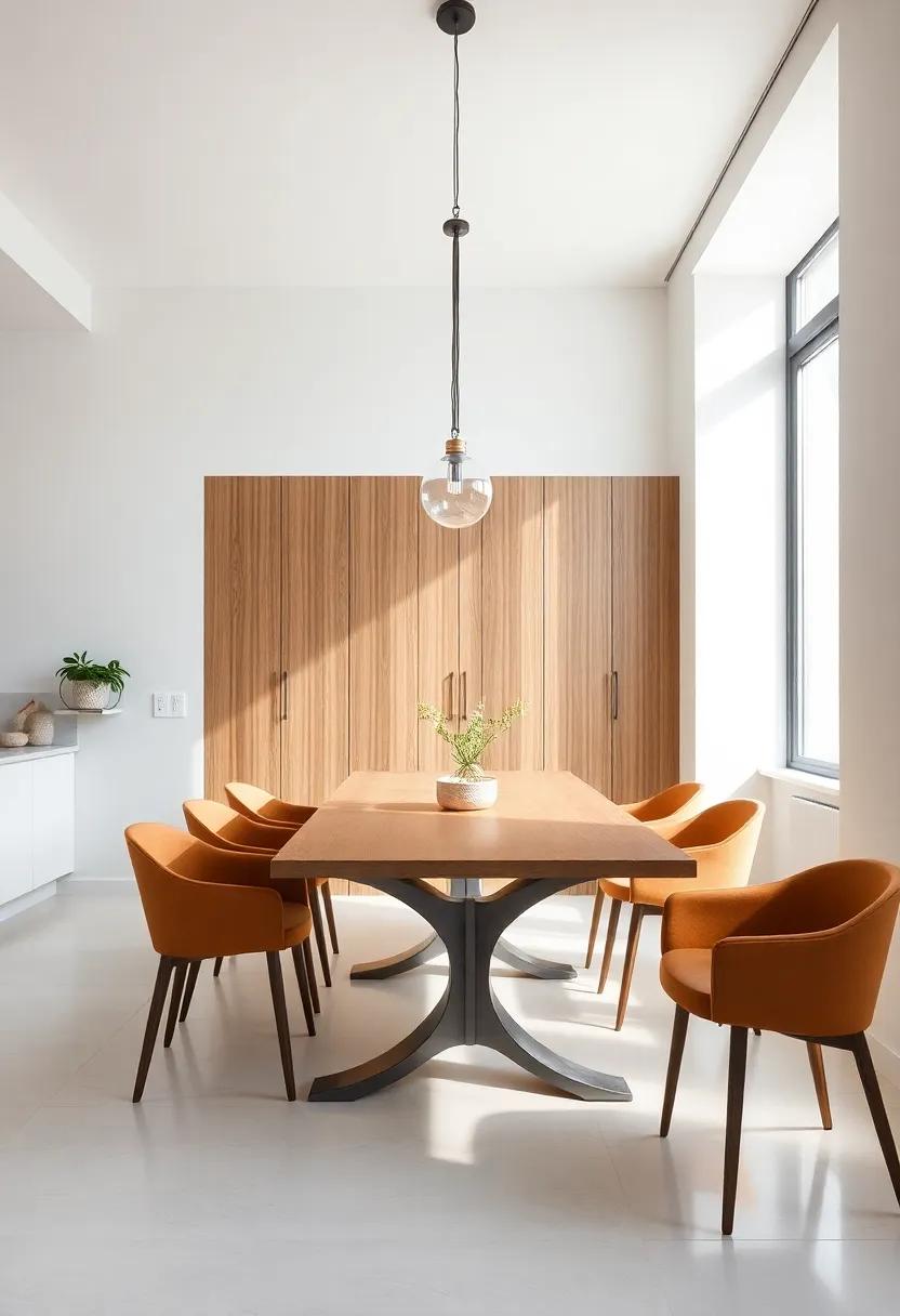 Embrace open Concept Living with Minimalist Dining Room Designs
