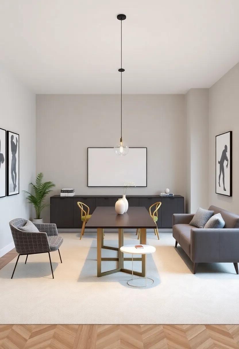 Maximizing Seating With ⁤Versatile Furniture arrangements
