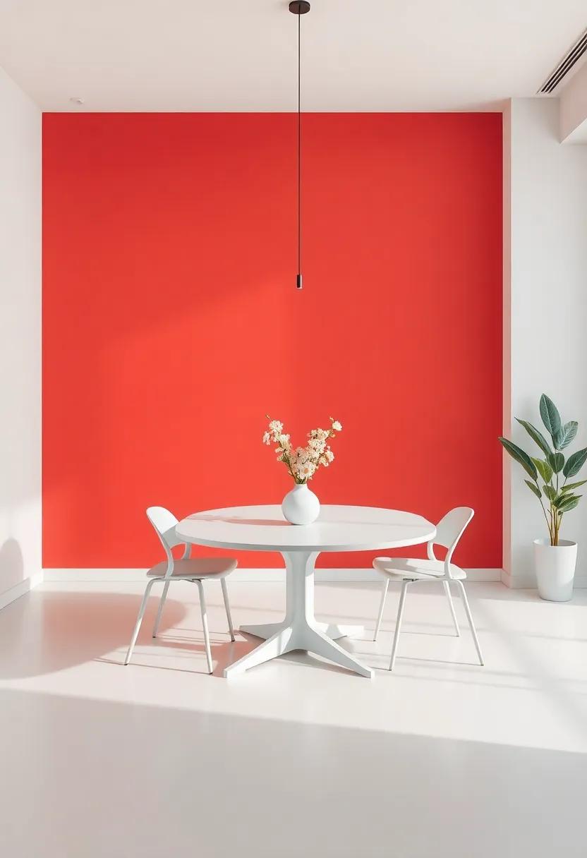 Creating a Pop Of Color ⁢In a Neutral Dining Room Palette