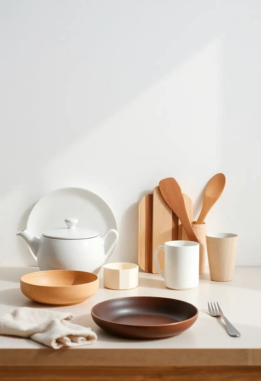 Artful Arrangement: Aesthetic ⁢Placement of Essential Kitchenware