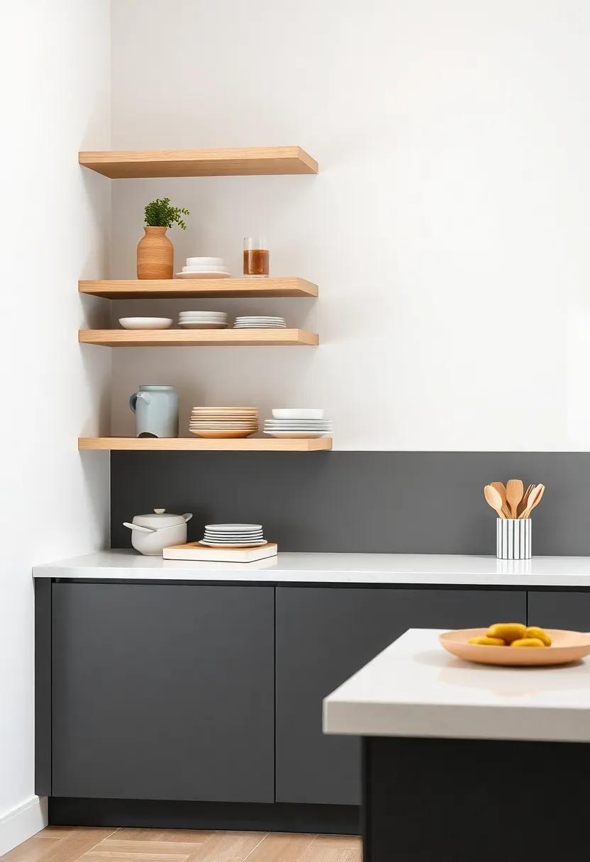 Open Shelving: Balancing Beauty and Practicality in Kitchen Storage