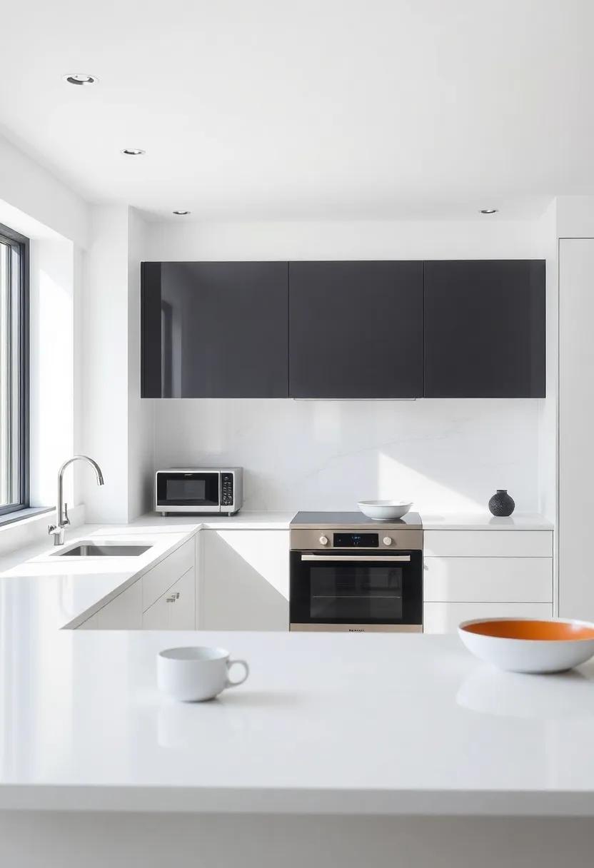 sleek Surfaces That Shine: the Allure of a Minimalist Kitchen
