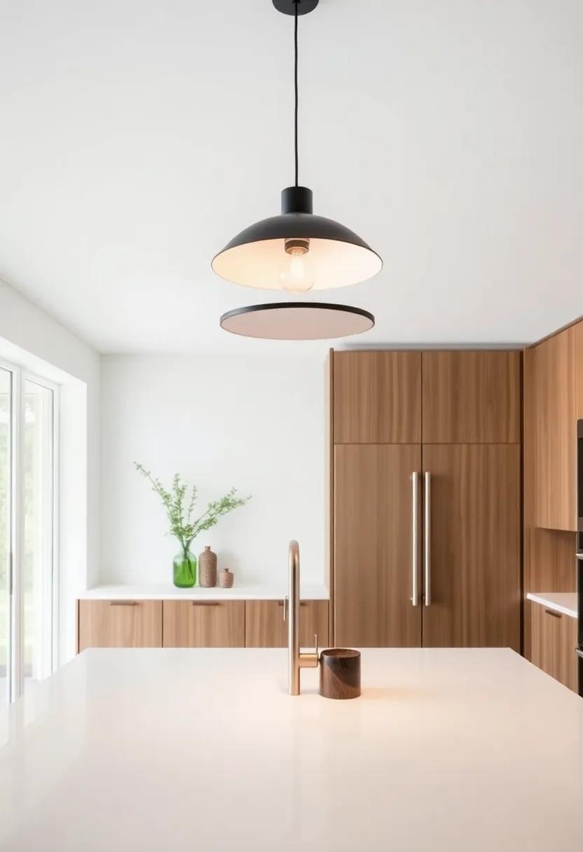 Choose ‌a Single-Statement Light Fixture: A bold pendant or minimalist chandelier ⁣can serve as⁢ a​ focal point while maintaining an uncluttered aesthetic