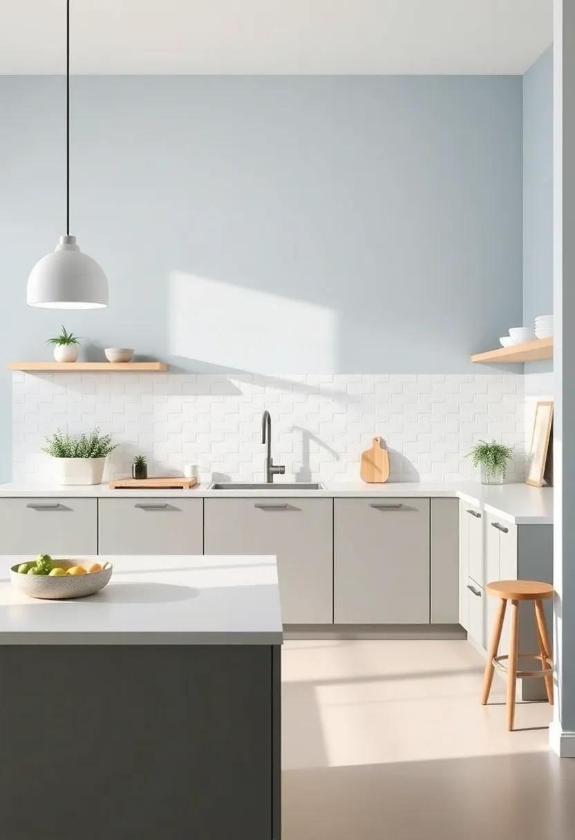choose a Relaxing Color Scheme:⁤ Select calming hues ⁣that promote ⁣tranquility, such⁤ as soft blues ​or greys, to foster a serene ‍cooking and dining atmosphere