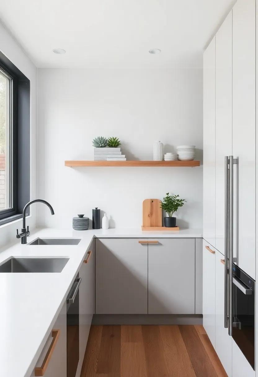 Focus on Functionality: ⁣Design spaces that prioritize efficiency, such as a ⁤pull-out cutting board or built-in knife block, maintaining minimal ‌visual clutter