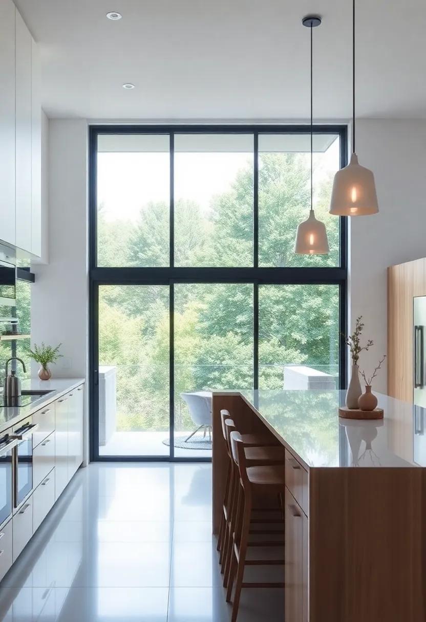 Frame Views with⁣ Windows: Create expansive windows or glass ‌doors that invite nature in while blurring ​the boundaries between indoor and outdoor spaces