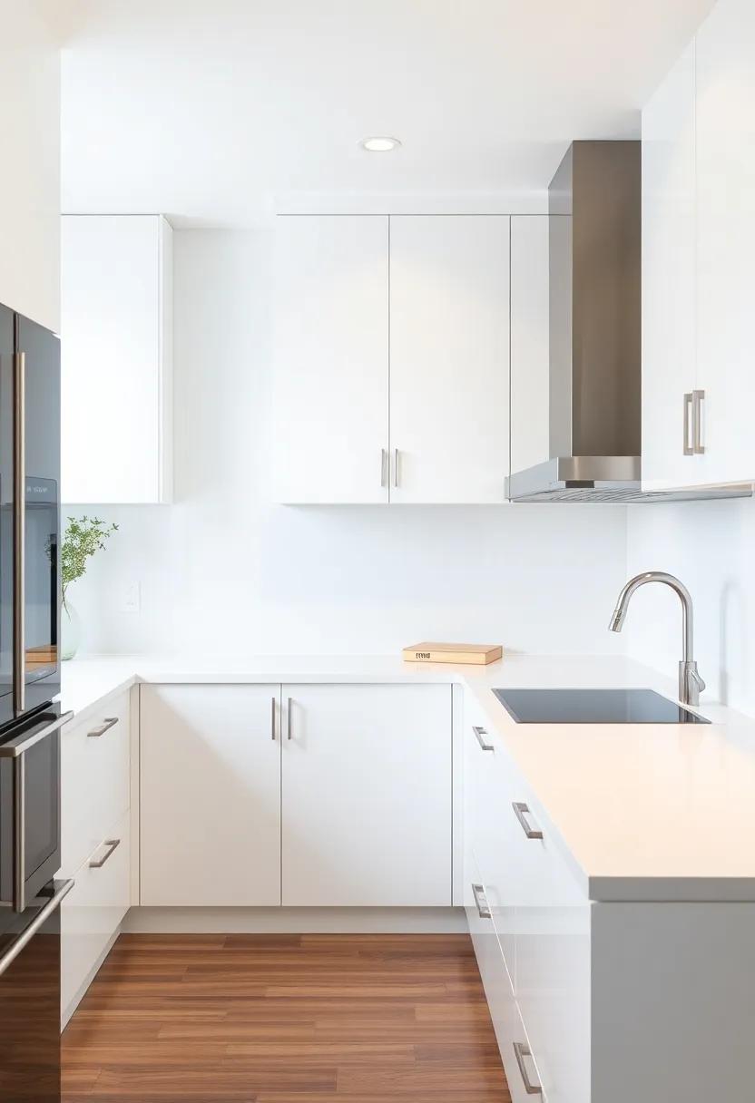Integrate Smart Technology: Use smart appliances that blend into⁢ the cabinetry ⁣for a streamlined appearance while providing modern‍ convenience