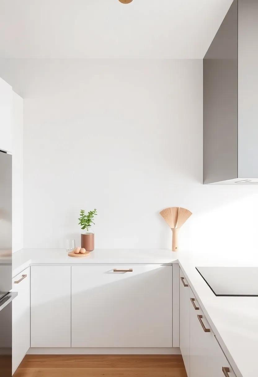 Keep Countertops Clear:⁣ Limit countertop decor to a few essential items ​or greenery to maintain an uncluttered environment that feels calm and organized