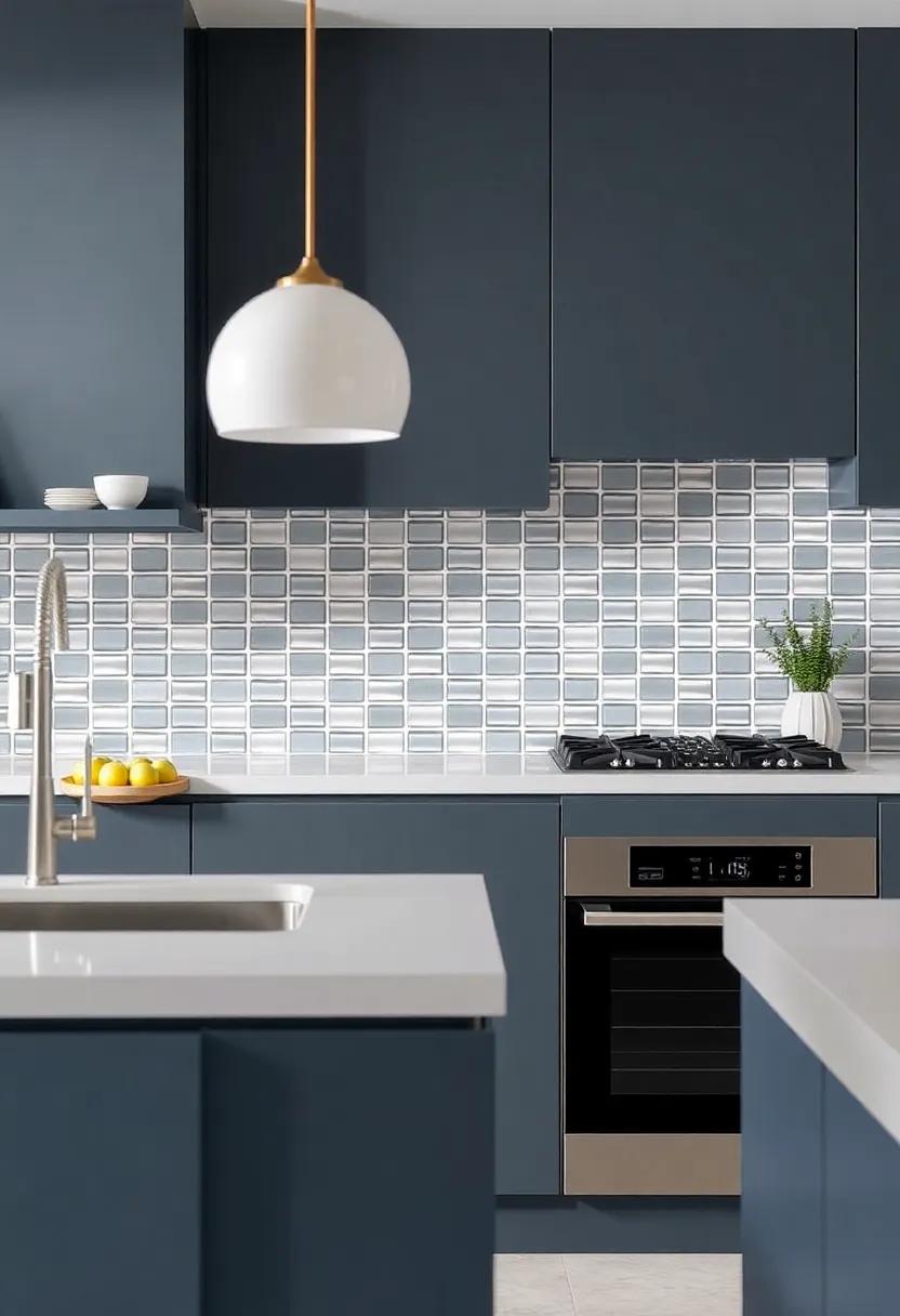 Select a Statement Backsplash: A tiled backsplash in ⁢a unique design or color⁣ can add elegance and depth without overwhelming the ⁢minimalist‌ theme
