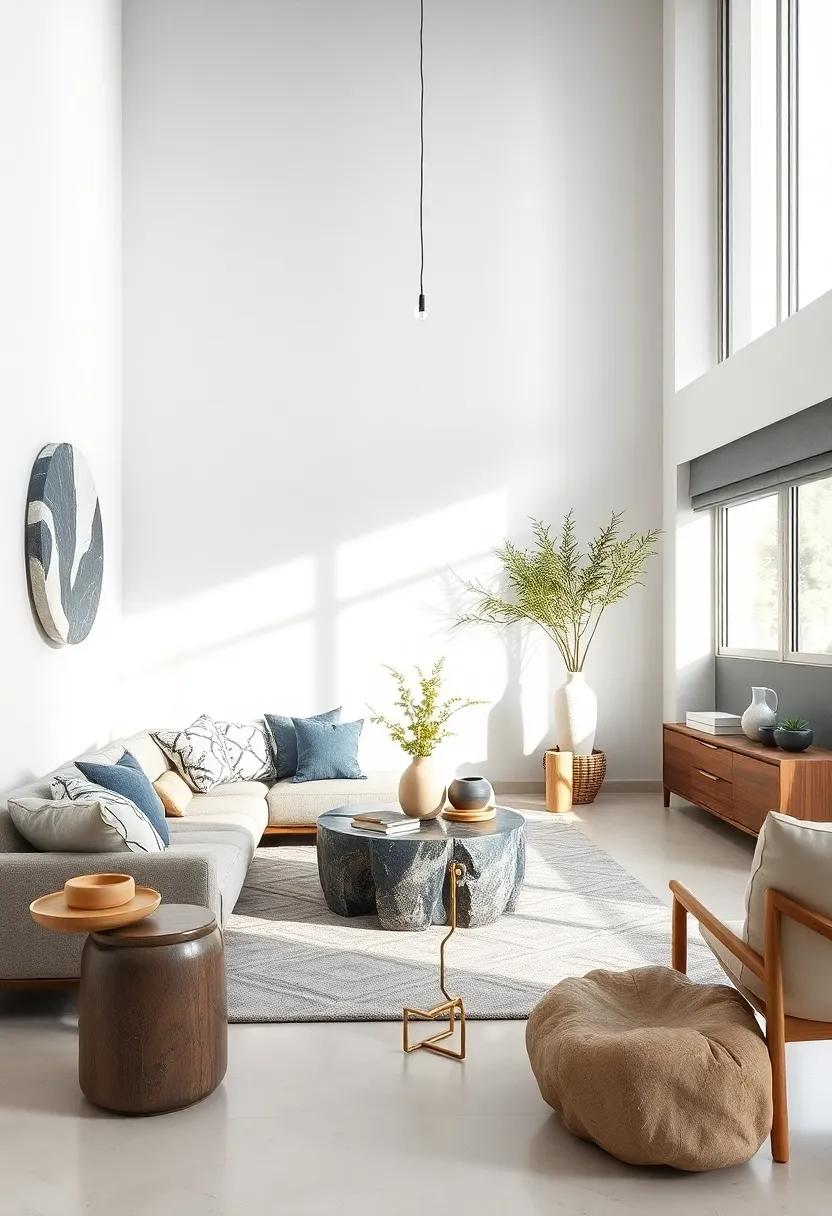Natural Stone Accents: Introduce⁤ elements like marble or slate in tables or decor for an organic yet sophisticated‌ touch