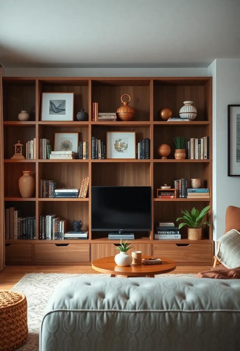 Curated​ Bookshelves: Showcase a ‌collection of your favorite ‌books and decorative objects for an inviting intellectual touch