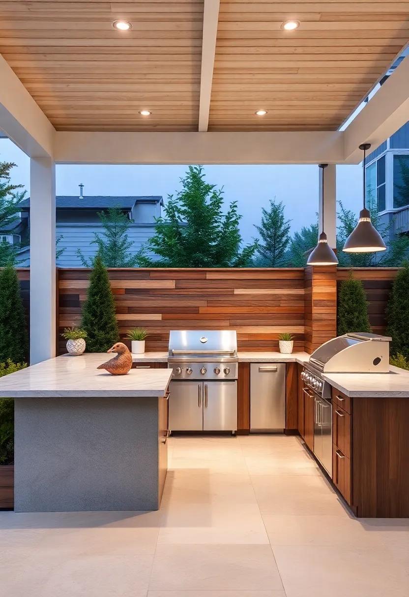 Enhancing Your Space with a Beautifully Designed Grill Station