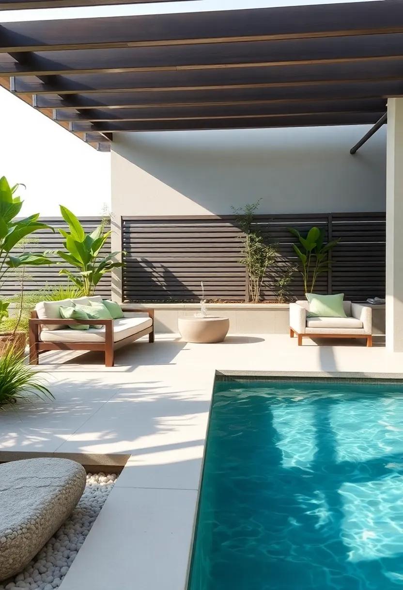 Artistic Water Features ⁣to enhance Tranquility in Your Outdoor‌ Area