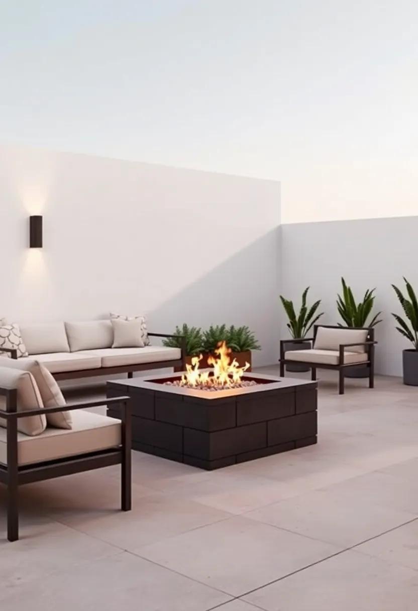 Chic‍ Fire Pit Designs ⁢That ‌elevate Your Patio's Cozy Atmosphere