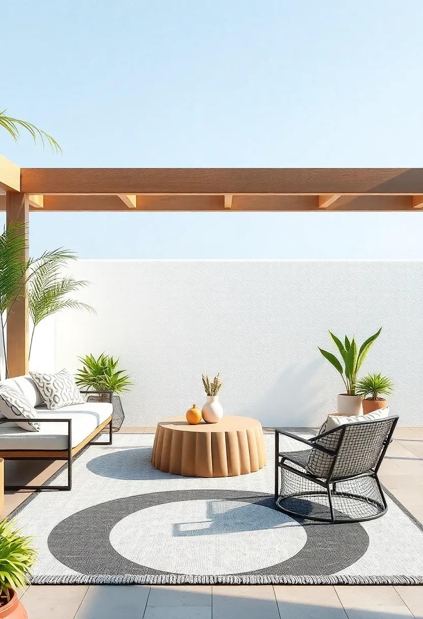 Creative Outdoor ‍Rugs That ⁤Define ⁣Spaces and Boost Aesthetic Appeal