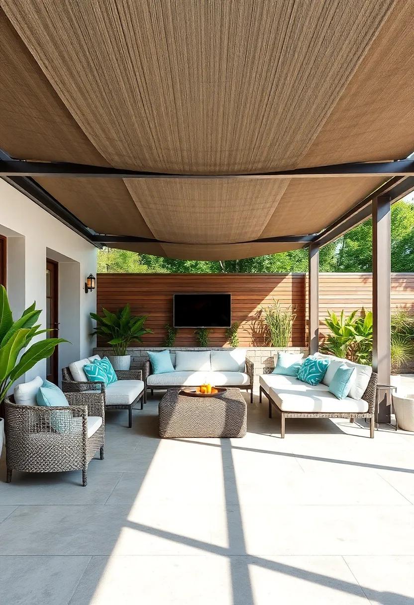 Inviting Shade Solutions for a Cool ⁣and Relaxing outdoor Experience