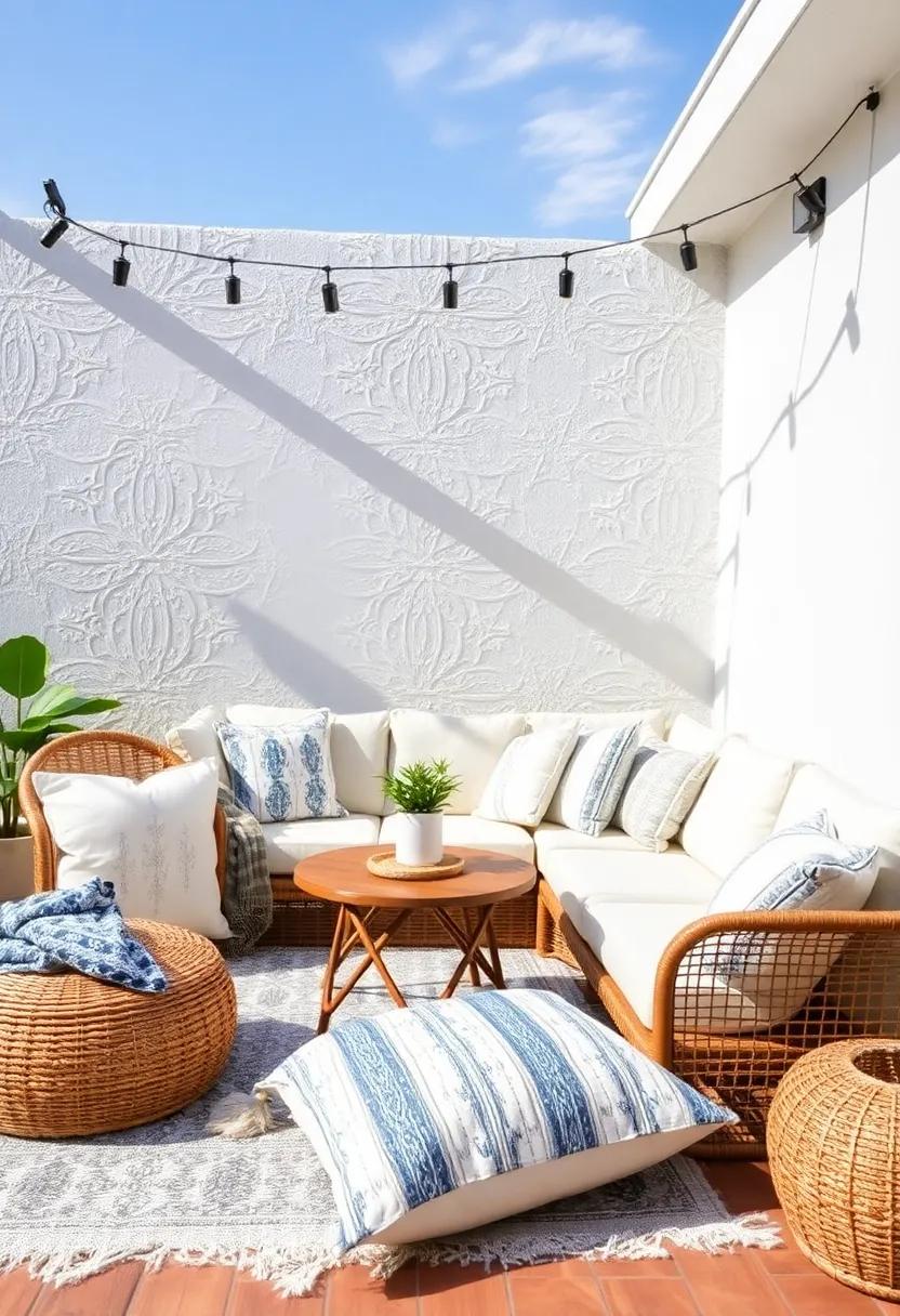 DIY Distress: Try your hand at DIY distressed cushions and throws for a personalized touch that reflects your unique style